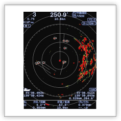 Funzione anticollisione ATA con scheda opzionale per Radar Koden